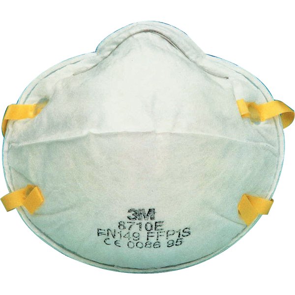 Respiratore a conchiglia 3M- polveri e fumi - FFP1 - 8710 (conf.20)