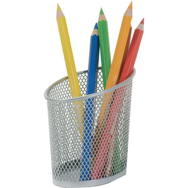 Portapenne Mesh Alba - argento - MESHCUP M