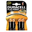 Pile Duracell Plus Duracell - stilo - AA - 1,5 V - MN1500B4 (conf.4)
