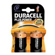 Pile Duracell Plus Duracell - torcia - D - 1,5 V - MN1300B2 (conf.2)