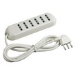 Multiprese Slim Bticino - spina 16A - prese: 6 bipasso (10A/16A) - 3631D