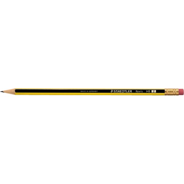 Matita grafite Noris Staedtler - con  gommino - HB - 122-HB (conf.12)