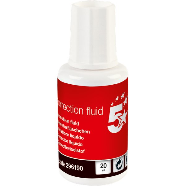 Correttore Liquido in Flacone 5 Star - 20 ml - 160666