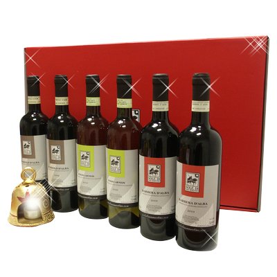 cassetta vini Brindisi in compagnia 6 bott.