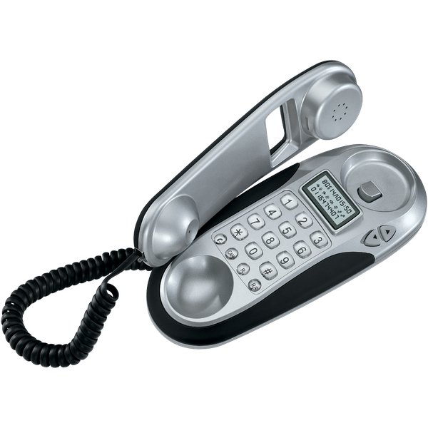 Telefono a filo KENOBY CID Brondi - Nero