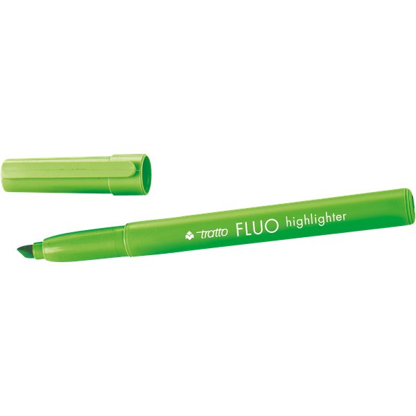 Evidenziatore Tratto Fluo Tratto - verde - 1-5 mm - 733002 (conf.12)