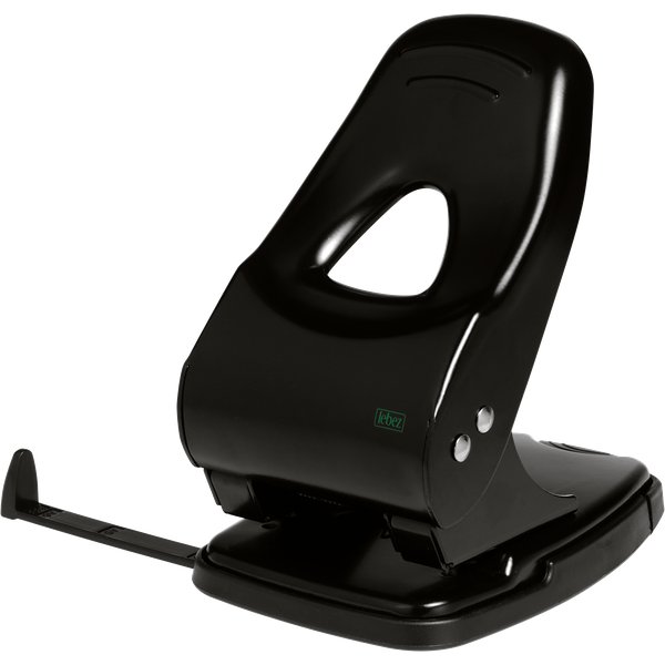 Perforatore a 2 fori alti spessori Lebez - nero - 860