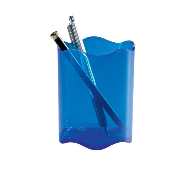 Portapenne Trend Durable - blu traslucido - 1701235540