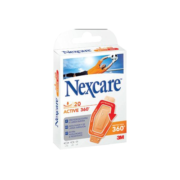Cerotti Nexcare - Molto flessibili - 20 cerotti - assortito - 73959 (conf.20)