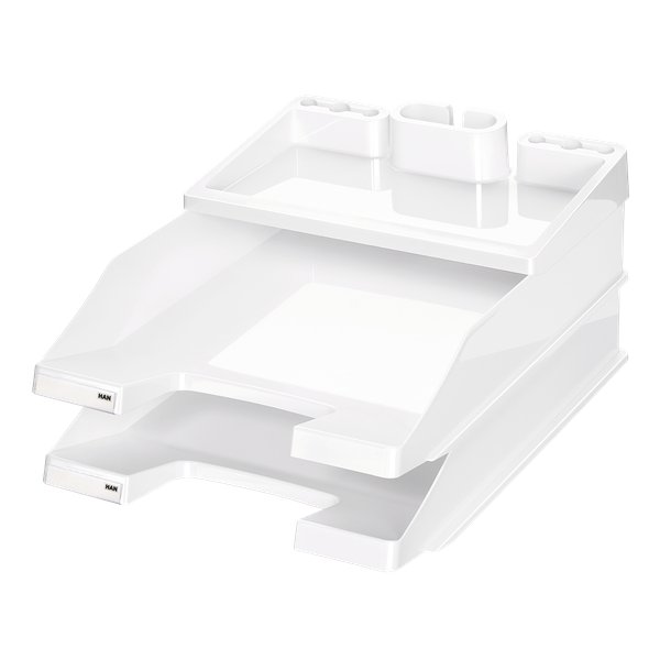 Set portacorrispondenza ProSet HAN - 35x25,5x7 cm - bianco - 10279-12 (conf.2)