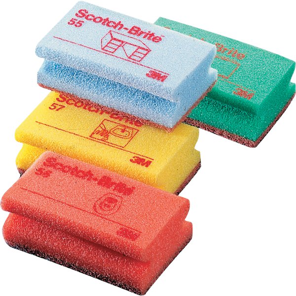 Spugna antigraffio Scotch-Brite® - verde - 56418 (conf.10)
