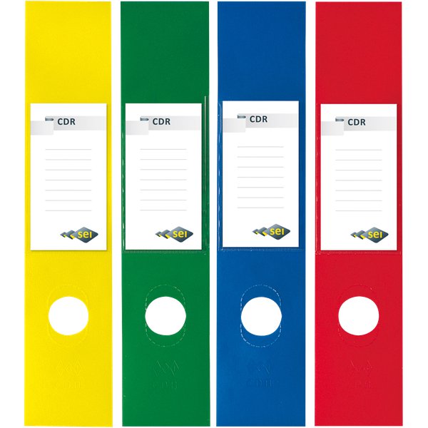 Copridorso CDR Sei Rota - 7x34,5 cm - giallo - 58012536 (conf.10)