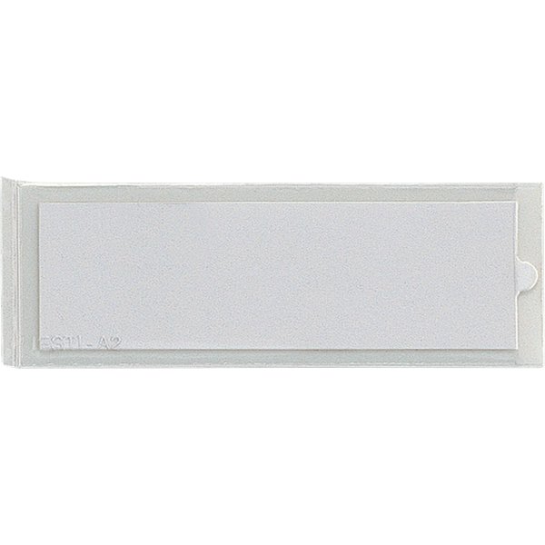 Portaetichette adesive IesTI Sei Rota - Con etichette - 3,2x12,4 cm - 321113 (conf.10)