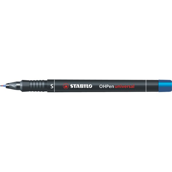 OHPen Universal permanente Stabilo - blu - superfine - 0,4 mm - 841/41