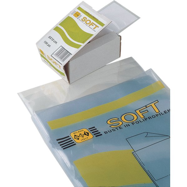 Buste trasparenti Soft Sei Rota - 18x24 cm - 651824 (conf.25)