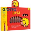 Supermatitoni ideali per i più piccoli . Colori vivaci , morbidi , facili da usare . Sicuri, superlavabili, facili da temperare. Mina gigante diam. 0,7 mm, fondino di sicurezza in plastica. Con appuntamatitone  compreso nelle confezioni .