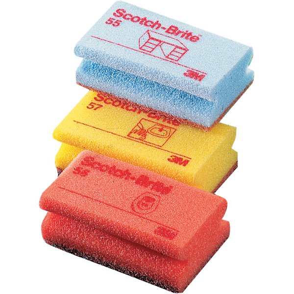 Spugna antigraffio Scotch-Brite® - blu - 130x75x40 mm - 56416 (conf.10)