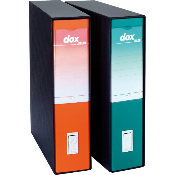 Registratori Dox 2 - 8 cm - arancio - D26202