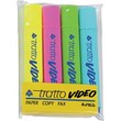 Evidenziatore Tratto Video - giallo, rosa, verde, azzurro - 1- 5 mm - 8308 00 (conf.4)