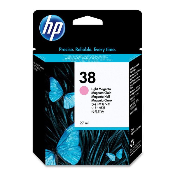 Originale HP C9419A Cartuccia inkjet ink pigmentato 38 magenta chiaro