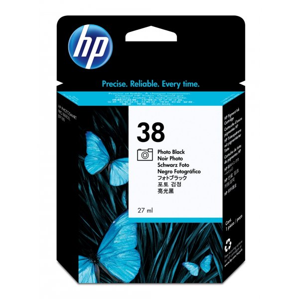Originale HP C9413A Cartuccia inkjet ink pigmentato 38 nero fotografico
