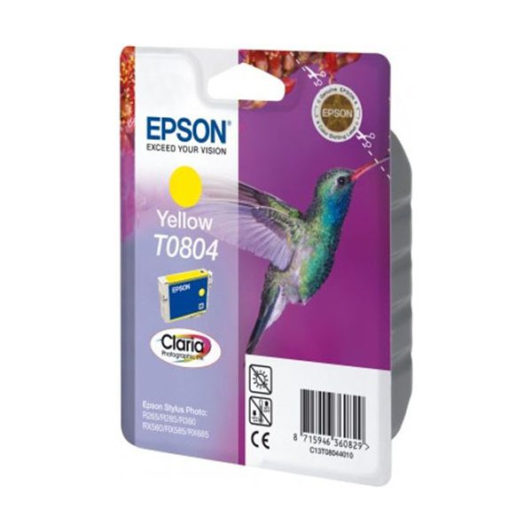Originale Epson C13T08044011 Cartuccia inkjet blister RS CLARIA giallo