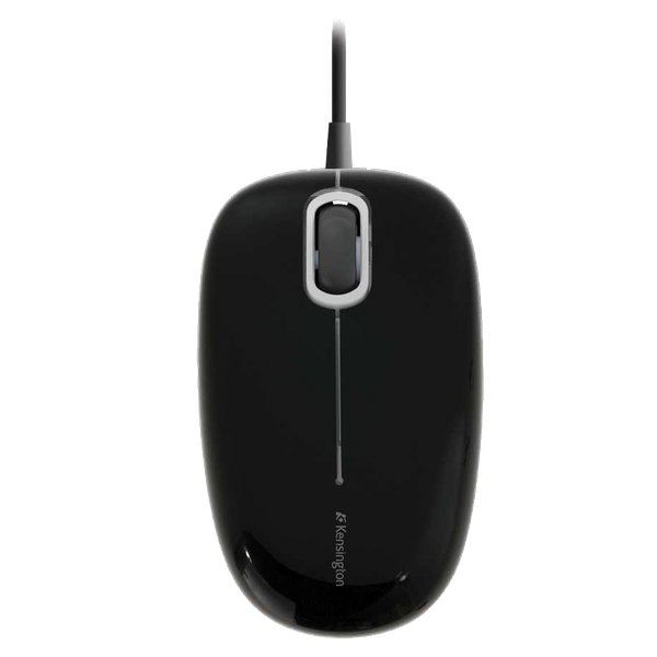 PocketMouse™ USB Kensington - nero - PLUG & PLAY  - CON CAVO - K72406EU