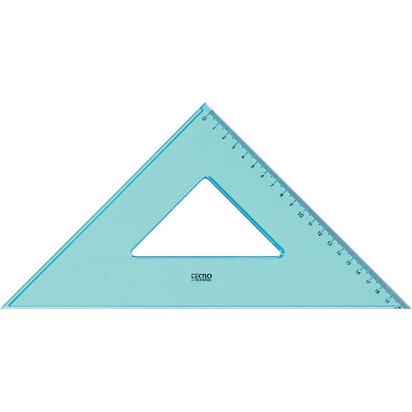 Linea Tecnoschool Arda - Squadra 45° - 45° 30 cm - 40130SS
