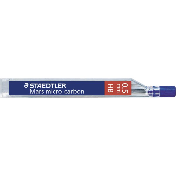 Mine sottili Mars Micro Carbon Staedtler - 0,5 mm - B - 250 05-B (conf.12)