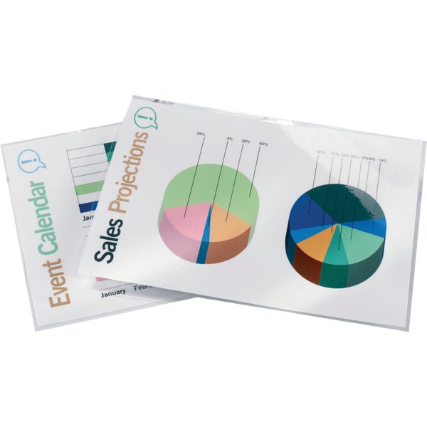 Pouches per plastificatrici GBC - 125 micron per lato - A6 - 3740442 (conf.100)