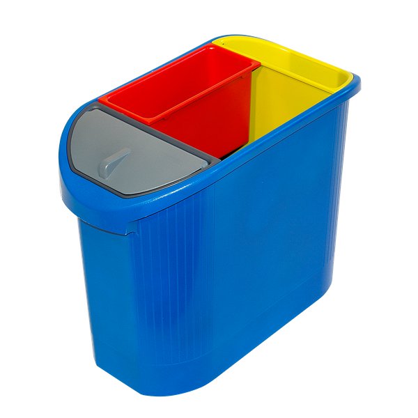 Cestino Exper Plus Exacompta - blu - 451399D