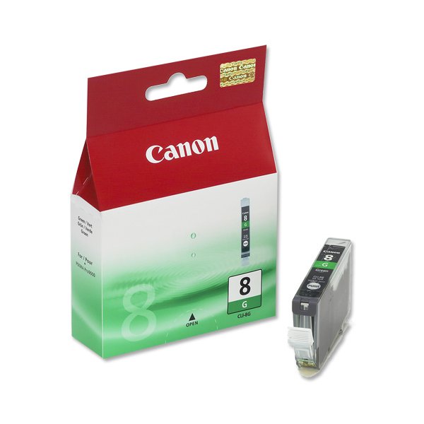 Originale Canon 0627B001 Serbatoio inchiostro CLI-8G verde