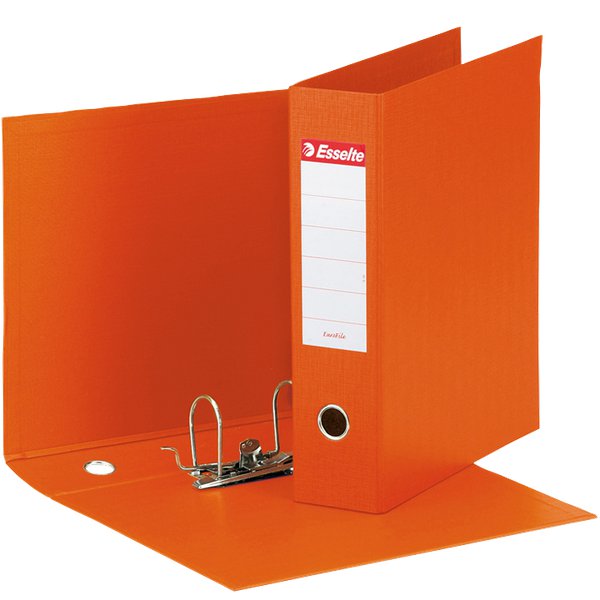 Registratori Eurofile Esselte - commerciale - 8 cm - 23x30 cm - arancione - 390753200