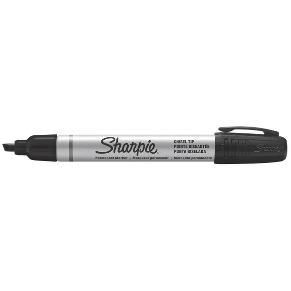 Marcatori permanenti Sharpie Metal Barrel  - small punta scalpello - nero - 4 mm - S0945770