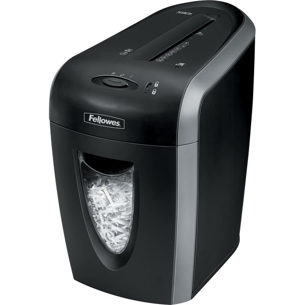 <p>Distruggidocumenti 50S a striscia Fellowes - 5,8mm - 4650101</p>