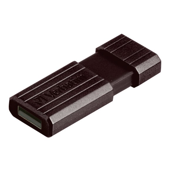 Chiavette USB Store 'n' Go Pinstripe Verbatim - 8 GB - USB 2.0 flash drive - nero - 49062