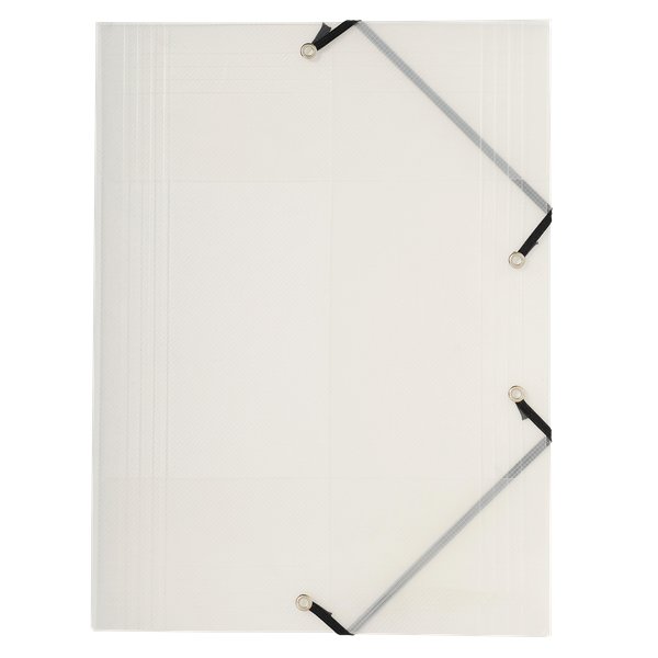 Cartelle 3 lembi Crystal Colours Exacompta - da 0 a 3 cm - 24x32 cm - 5 colori assortiti - 56701E