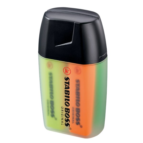 Bicchiere forma Stabilo Boss evidenziatori Original - assortiti - 2-5 mm - 7004-3 (conf.4)