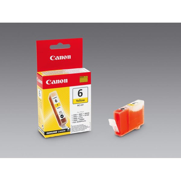 Originale Canon 4708A002 Serbatoio inchiostro BCI-6Y giallo