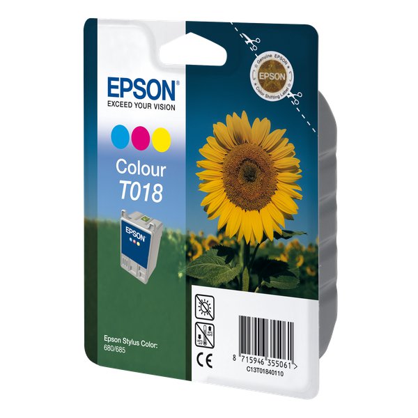 Originale Epson C13T01840110 Cartuccia inkjet blister RS 3 colori