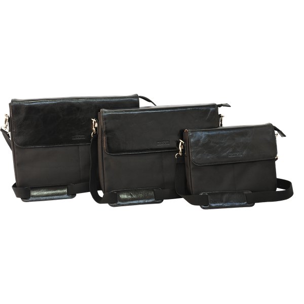 Borsa portalaptop in pelle e nylon Orna - 37,5x5,5x27 cm - 13,3'' - 1055EXE1000