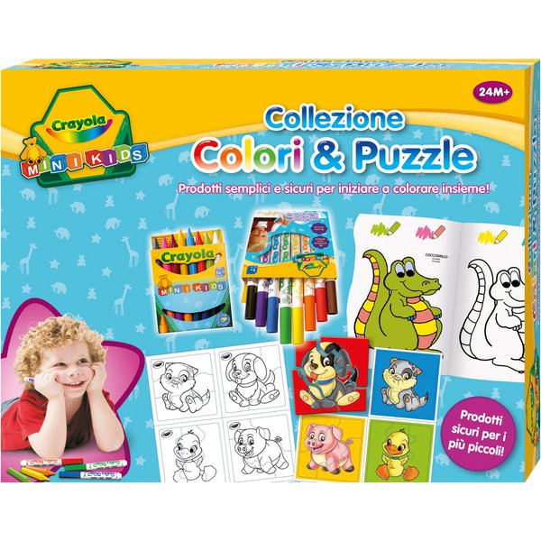 Colori & Puzzle - 32x6x2,5 cm - 2+ - 7424
