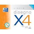 Oxford disegno x4 - Liscio - 24x33 cm - 220 g/mq - 20 ff - 90041