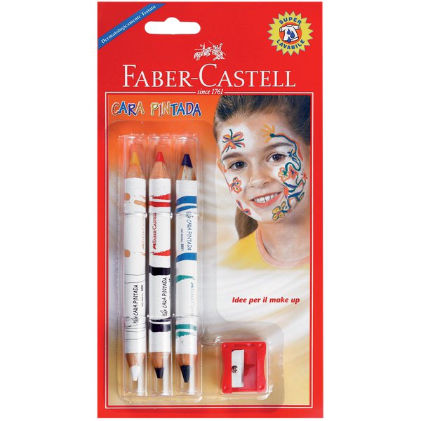 Ecomatitoni bicolori per il trucco Faber Castell - assortiti - 210306 (conf.3)