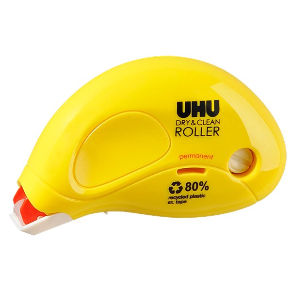 Colle Roller usa e getta Dry&Clean UHU - 78 mm -  permanente - D1671