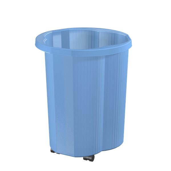 Cestino Maxi Octo Exacompta - blu ghiaccio - 44010D