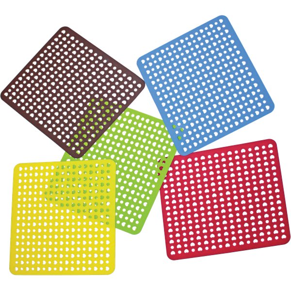 Tappetino in silicone La Piacentina - silicone - 28x31 cm - assortiti - 0587B
