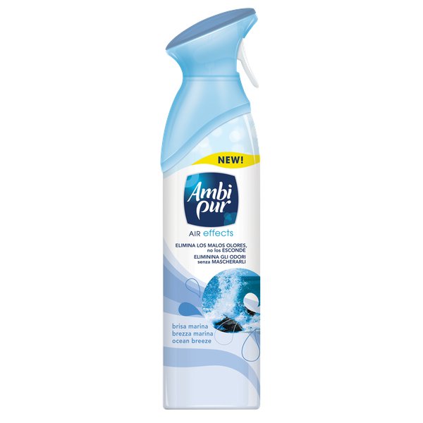 Elimina odori Ambipur - Brezza marina - Profumatori - Spray air effect brezza marina