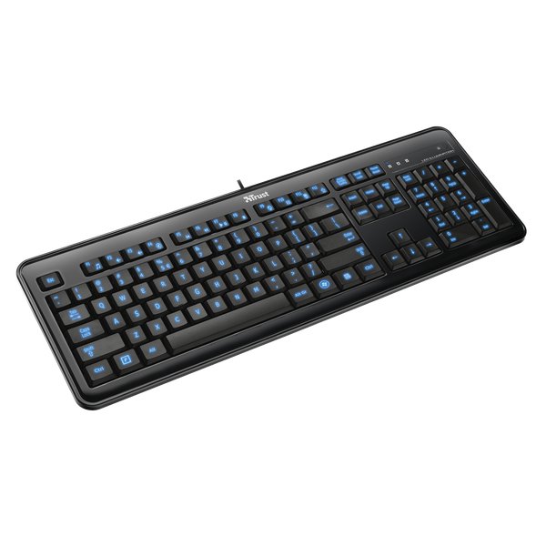 Tastiera illuminata eLight LED Trust - 17368