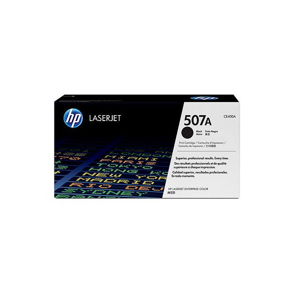 Originale HP CE400A Toner ColorSphere 507A nero